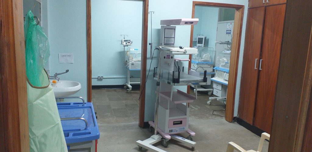 Renovated hospital in Uganda